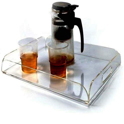 acrylic beverage tray